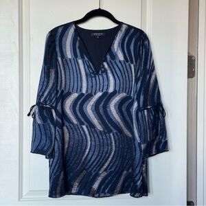 Lafayette 148 New York Pullover Blouse, Sz S